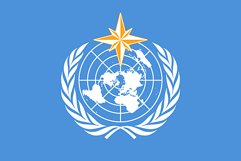 世界気象機関（ＷＭＯ）の旗